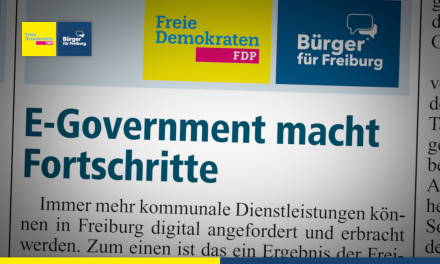 Amtsblatt: E-Government in Freiburg macht Fortschritte ﻿