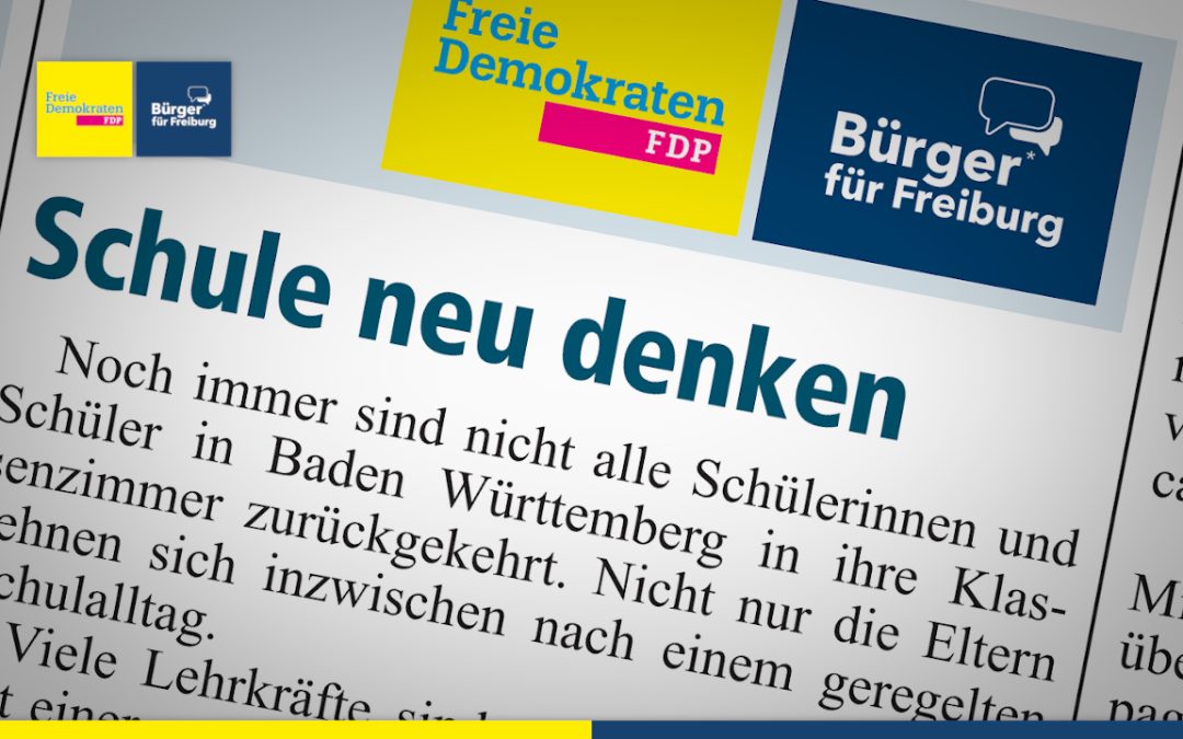 Amtsblatt: Schule Neu Denken