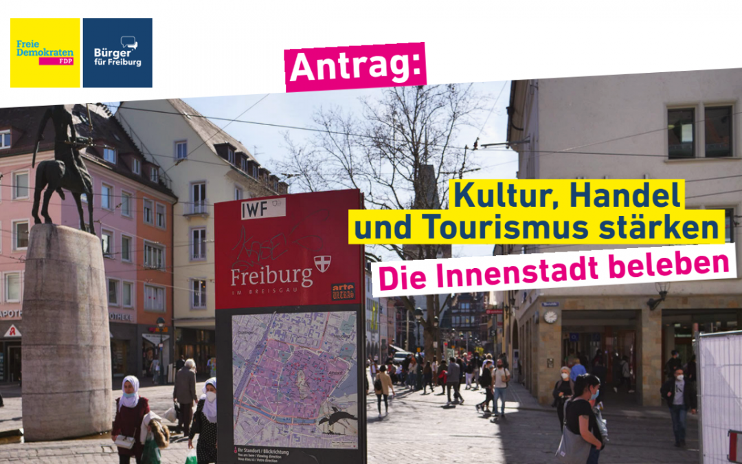 Antrag: Belebung der Innenstadt
