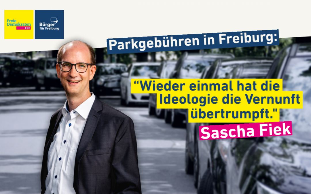 Redebeitrag: Sascha Fiek zur Parkraumbewirtschaftung