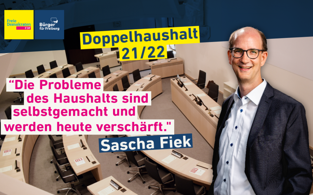 Haushaltsrede von Sascha Fiek