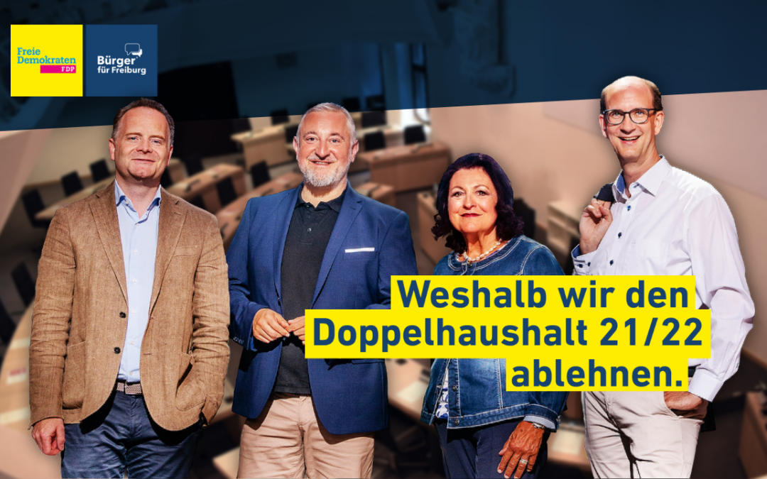 FDP&BFF lehnt Haushalt ab