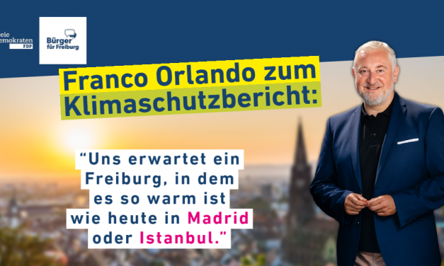 Franco Orlando zum Klimabericht