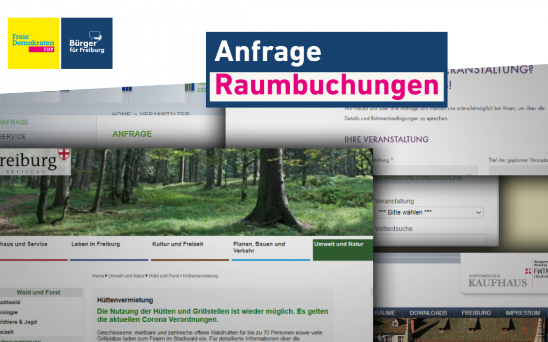 Anfrage: Buchungssysteme vereinfachen