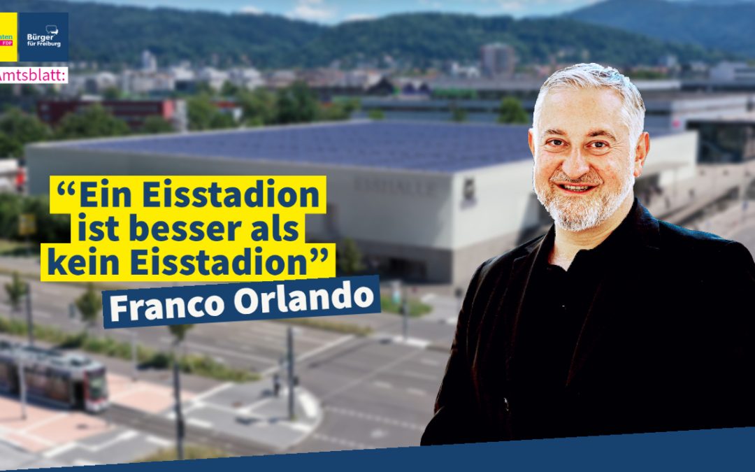 Lebenszeichen vom Eisstadion
