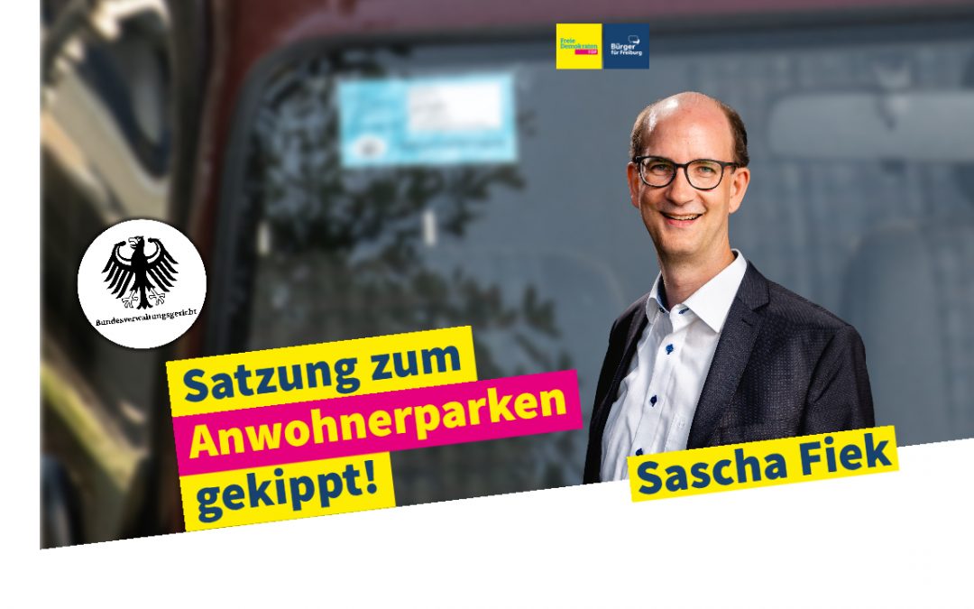 Bewohnerparkgebühren gekippt!