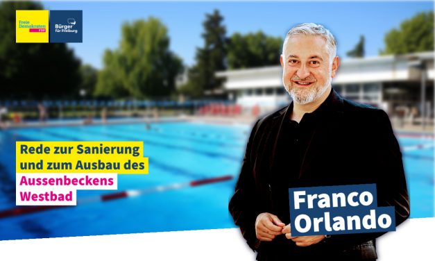 Francos Rede zum Freiburger Westbad: Ein ersehnter Fortschritt in der Freizeitinfrastruktur