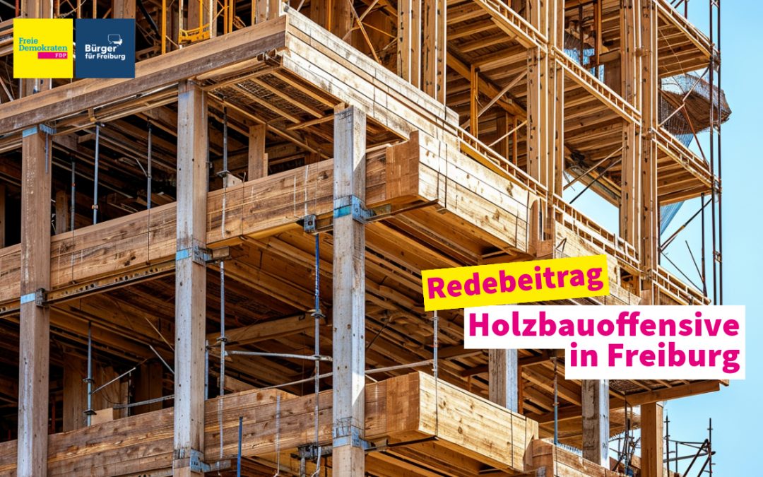 Christoph Glück zur Holzbauoffensive