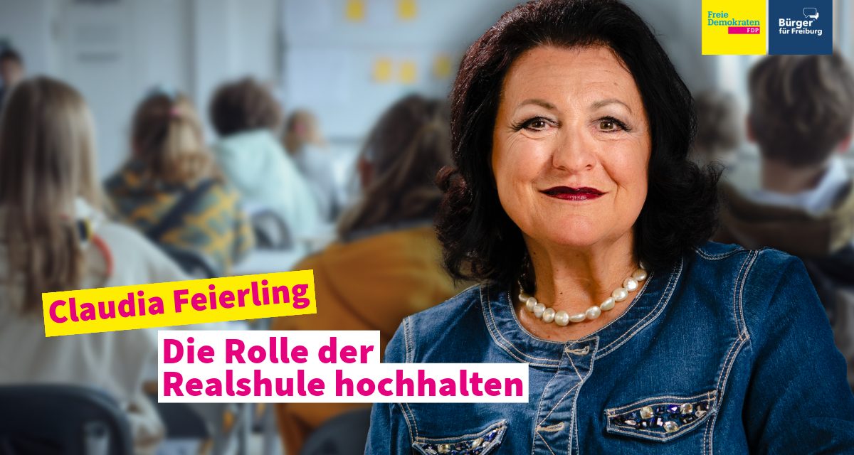 Claudia Feierling zur Gemeinschaftsschule an der Wentzinger- und Emil-Thoma-Realschule