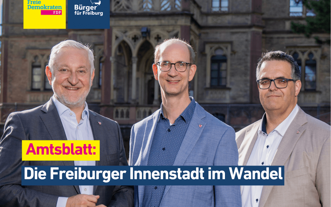 Die Freiburger Innenstadt im Wandel