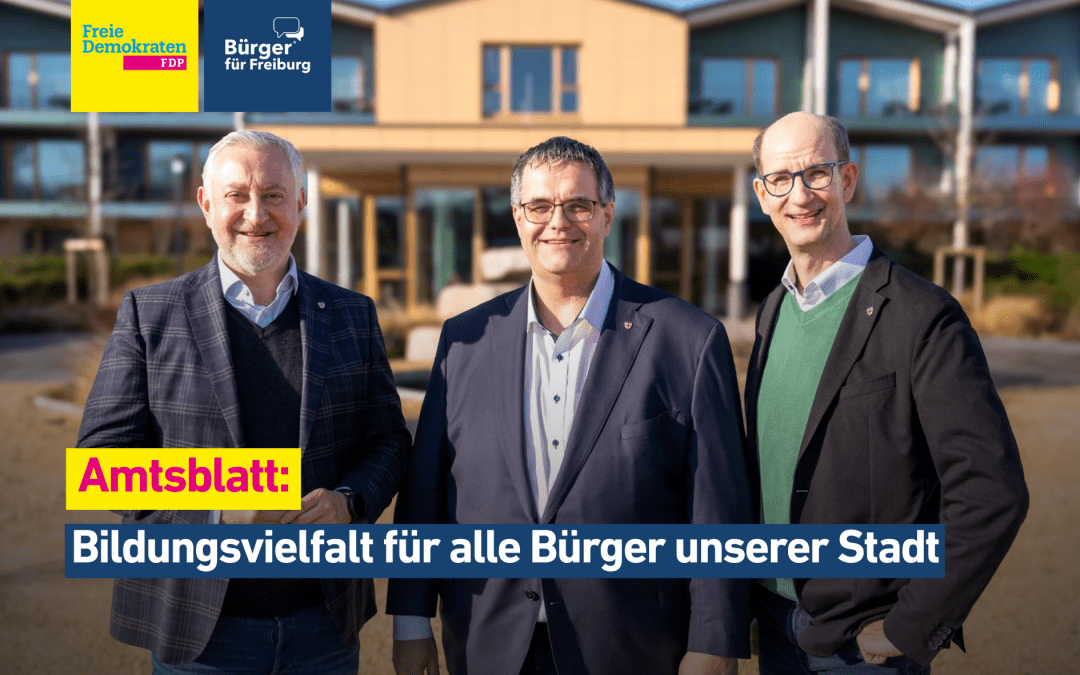 Bildungsvielfalt für alle Bürger unserer Stadt