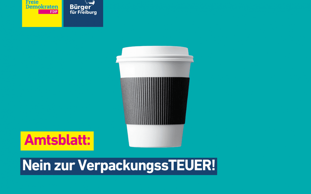 Nein zur VerpackungssTEUER!
