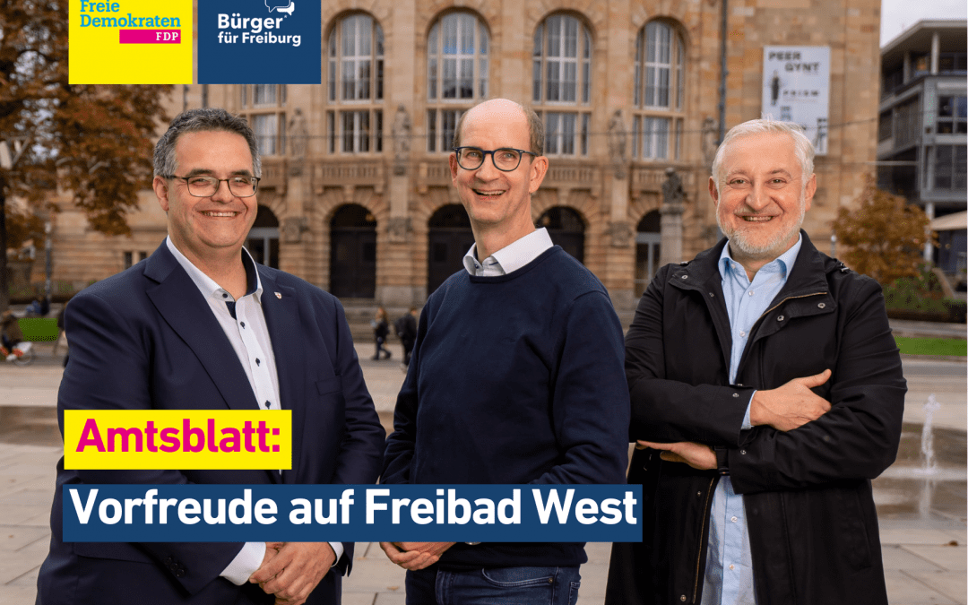 Vorfreude auf Freibad West